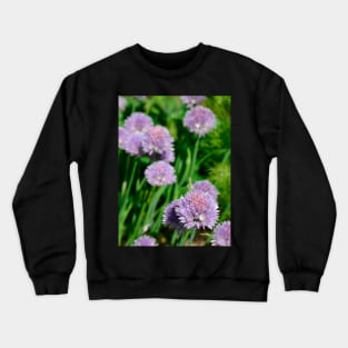 Chive Flowers Crewneck Sweatshirt